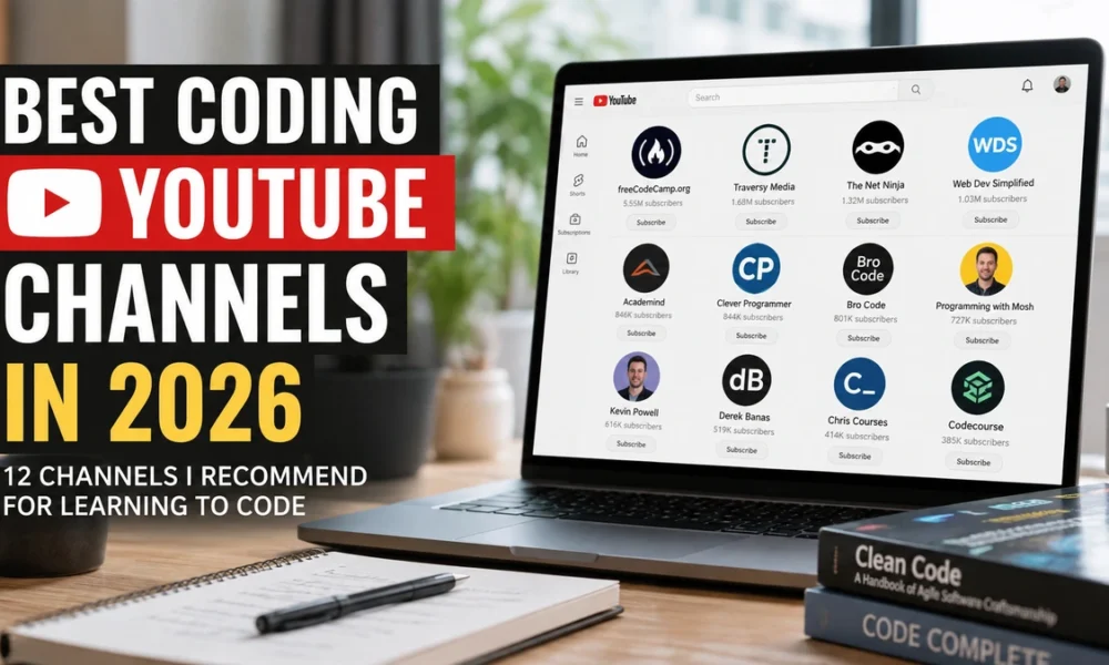 Best Coding YouTube Channels in 2026: 12 Channels I Recommend for Learning to Code