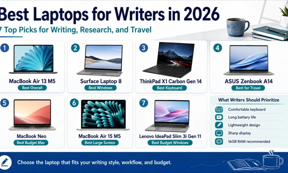 Best Laptops for Writers