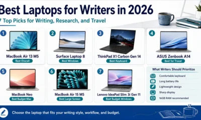 Best Laptops for Writers