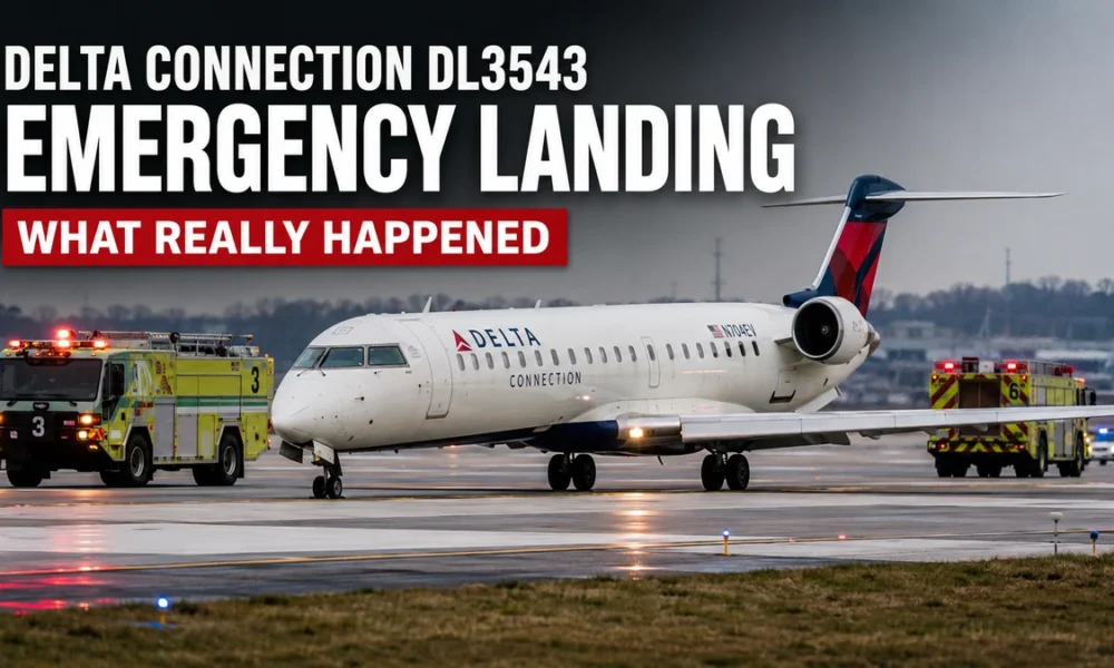 Delta Connection DL3543 Emergency Landing: What Really Happened