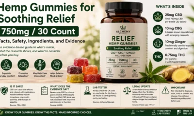 Hemp Gummies for Soothing Relief 750mg / 30 Count