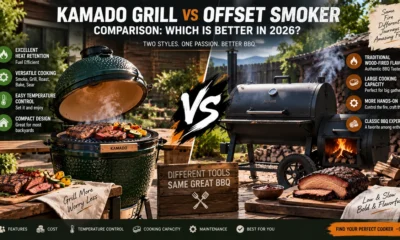Kamado Grill vs Offset Smoker Comparison