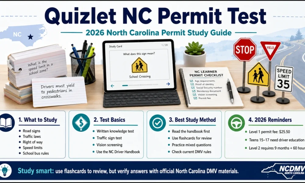 Quizlet NC Permit Test